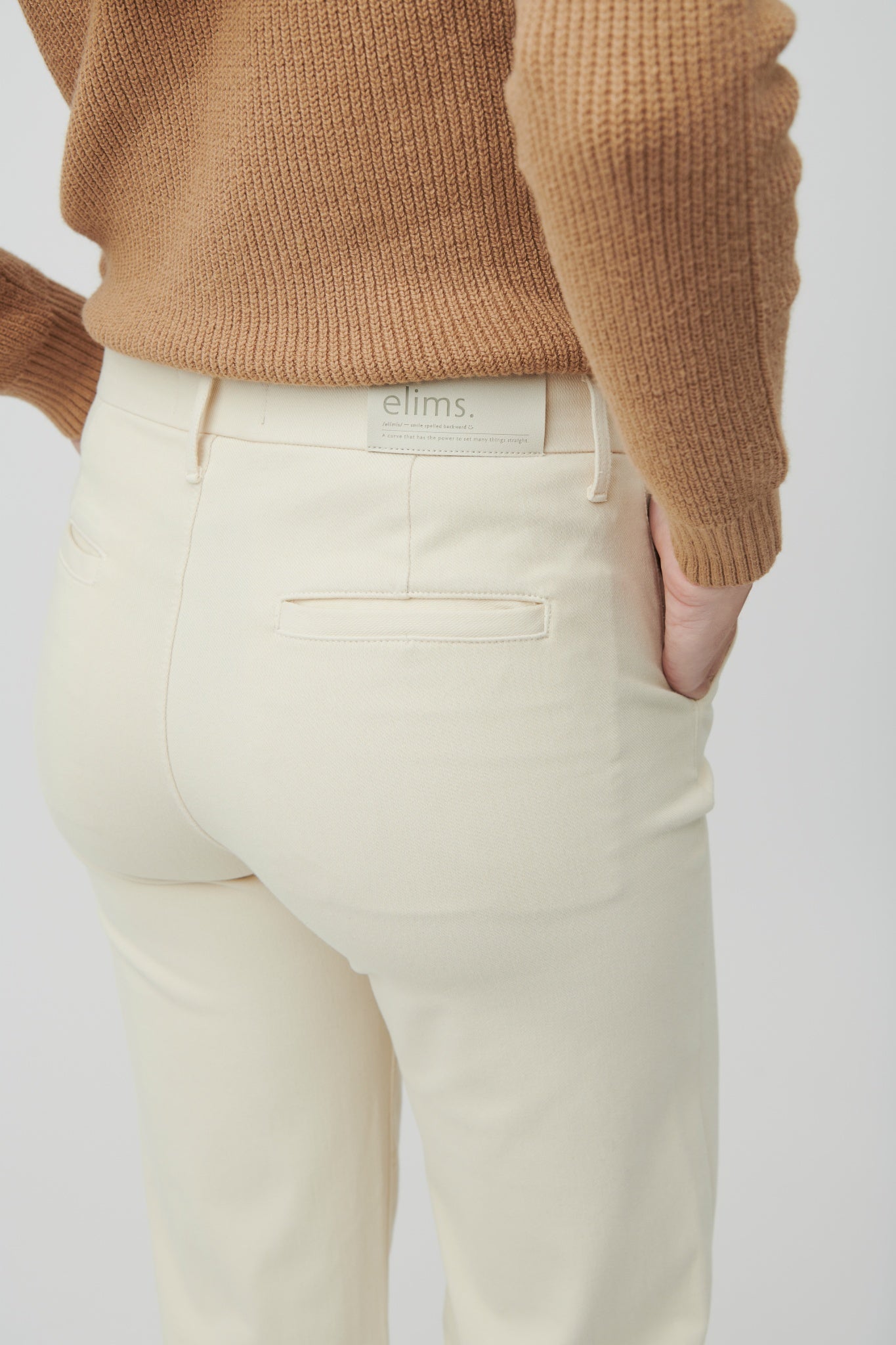 The Malibu Wide Chino | Ivory