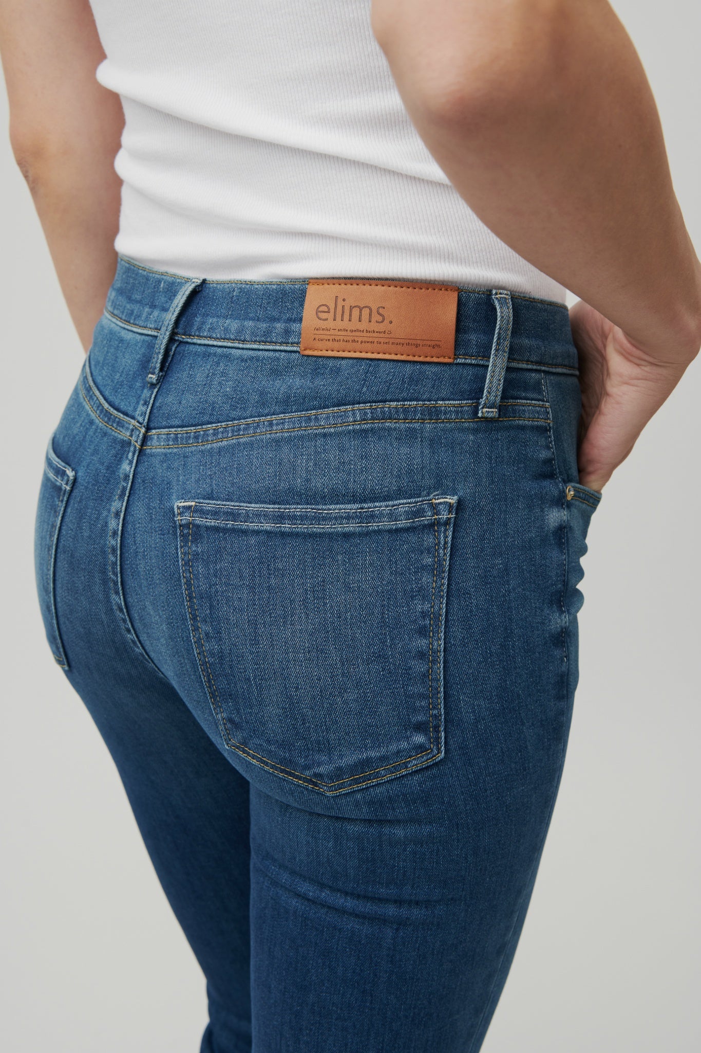 The Melrose Straight Denim | Moonlit Ocean